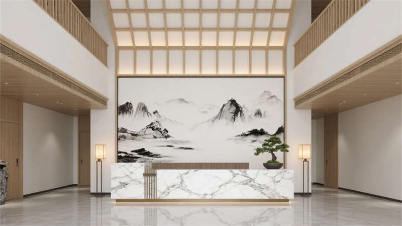 禪意共生，合肥4000平湖畔雅居酒店設計