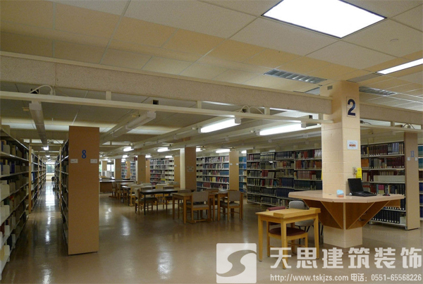 大學(xué)圖書館裝修讓你愛(ài)上讀書